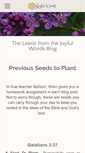 Mobile Screenshot of joyfulwords.org